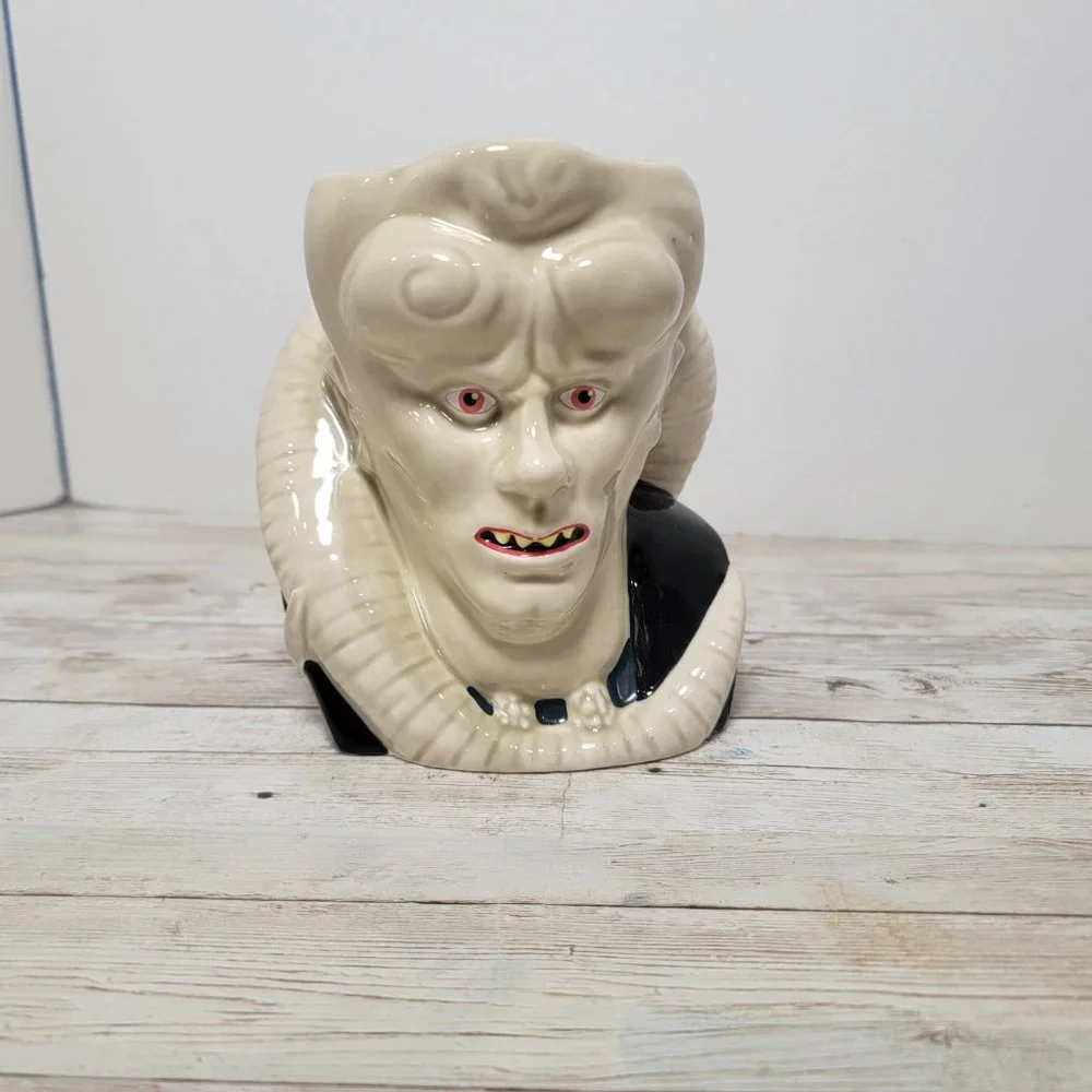 Bib Fortuna Star Wars Classic Collectors Series‎ Figural Mug 1996 Planter EUC